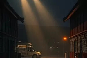 《明天见，旧时光》封面，教室里最后一排的木课桌