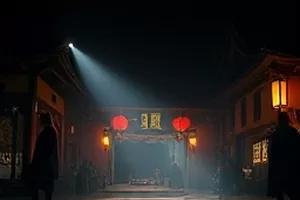 《旧书店的夏天》封面，书架上斜插着的一本旧书